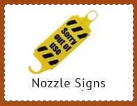 Nozzle Signs